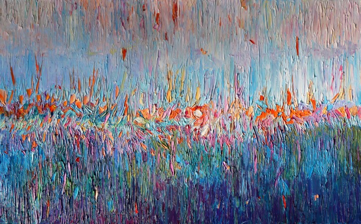 绘画,  39.4x63 in 