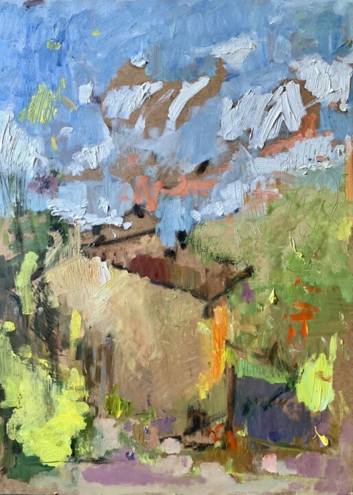 绘画,  27.6x19.7 in 