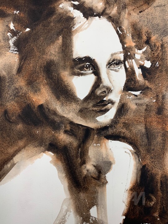 绘画,  15x10.6 in 