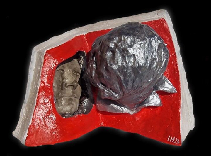 La minaccia nucleare di Putin 雕塑, 11x16.5 in