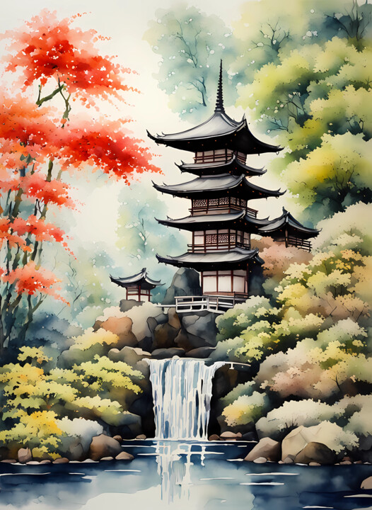 Natural scenery of Asia 数字艺术
