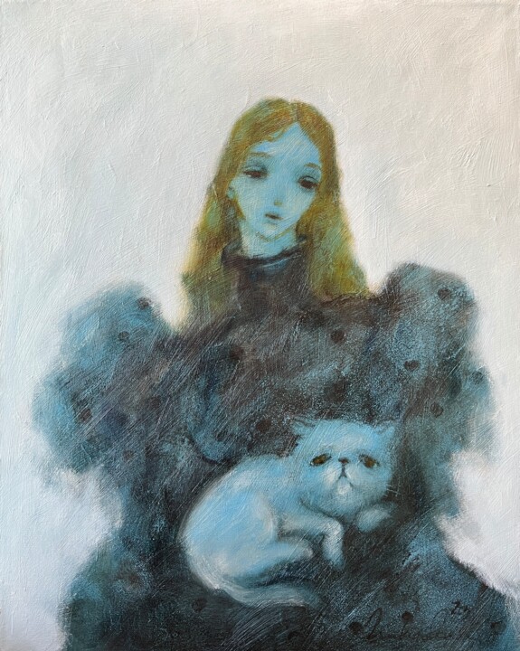 Melancholics 绘画, 19.7x15.8 in