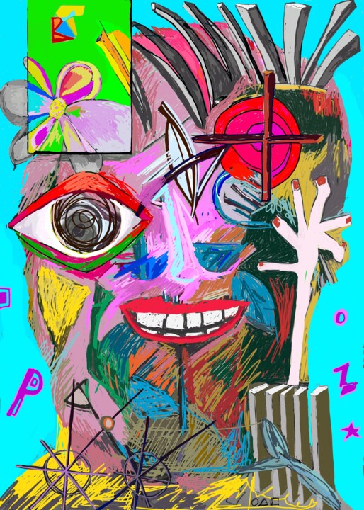 Ζωγραφική,  47,2x31,5 in 