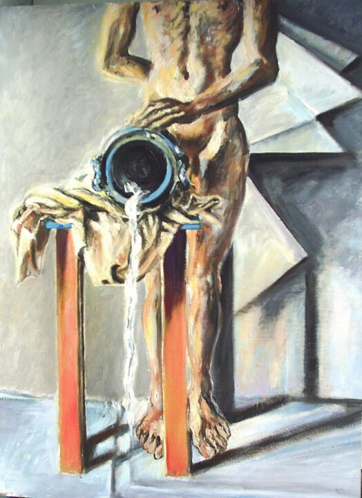 Reflets 绘画, 63x47.2 in