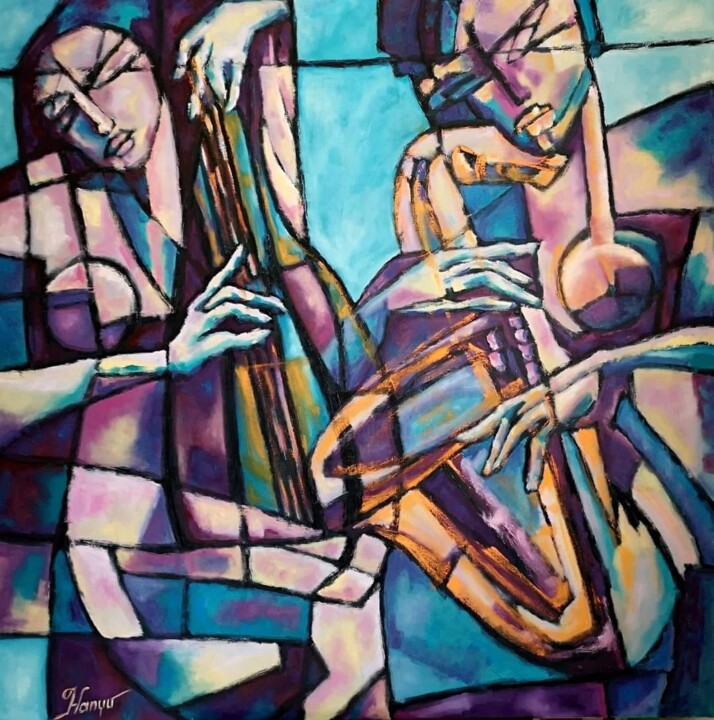 Eufónia 绘画, 47.2x47.2 in