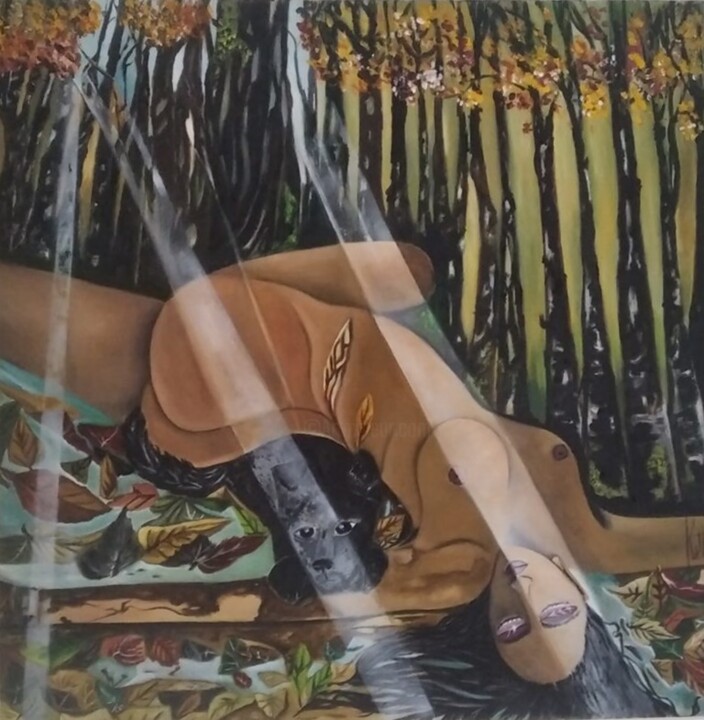 绘画,  39.4x39.4 in 