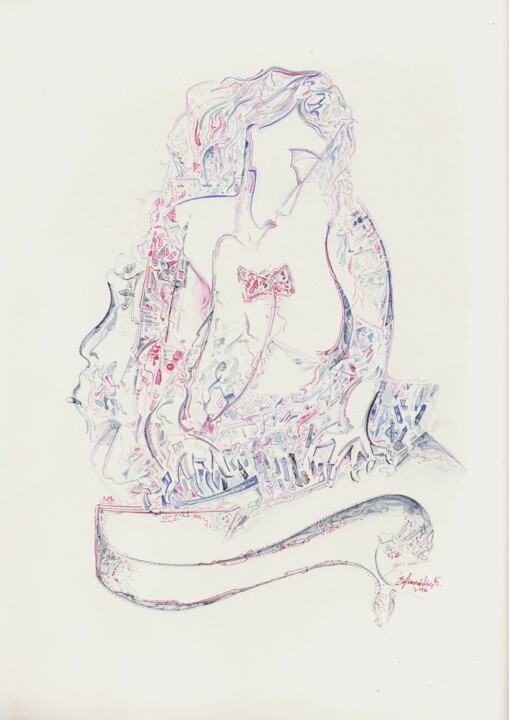 jazz 绘画, 11.4x7.9 in