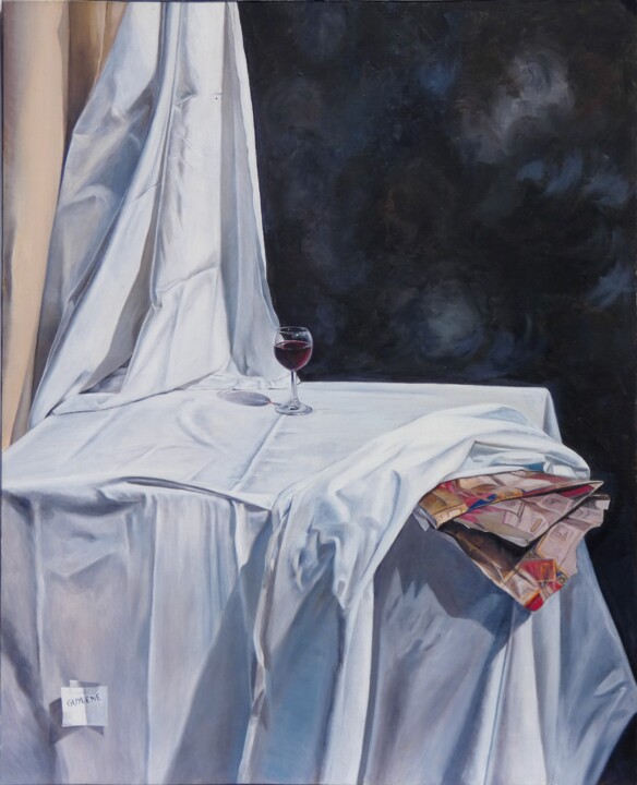 Invitation 绘画, 39.4x31.9 in