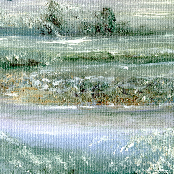 Het oppervlak of de textuur van het kunstwerk