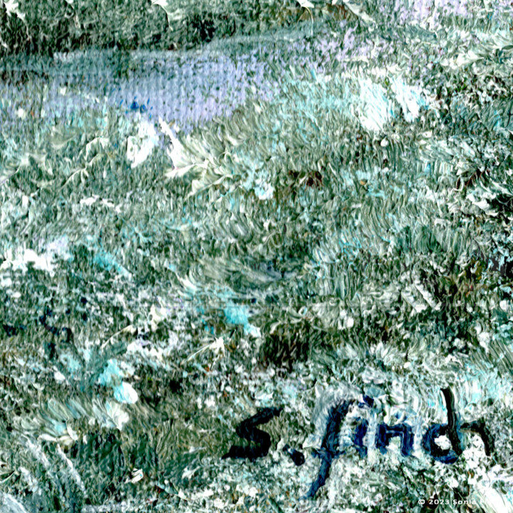 Het oppervlak of de textuur van het kunstwerk