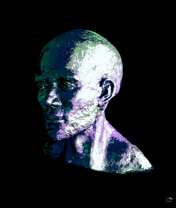 Photography titled "« JULES 2» photogra…" by Gubé, Original Artwork, Digital Photography Mounted on Plexiglass