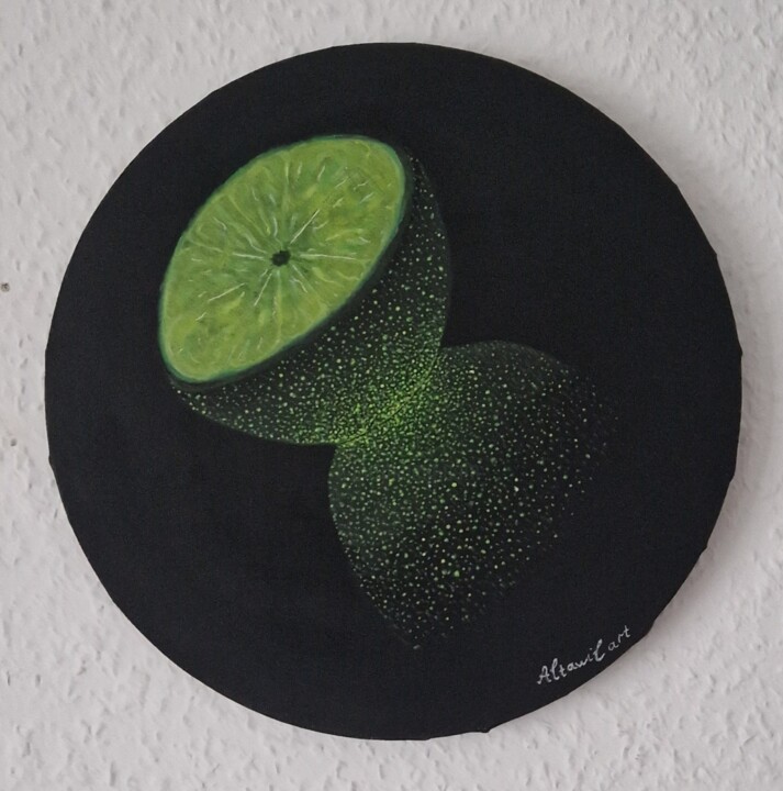Limegrün 绘画, 11.8x11.8 in