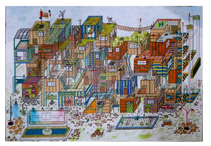 图画,  27.6x39.4 in 