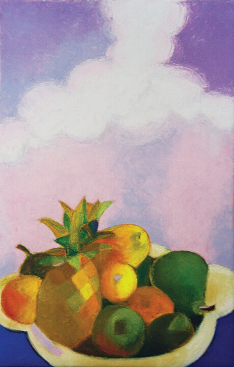 Obstschale / Fruit bowl 绘画, 25.4x15.6 in