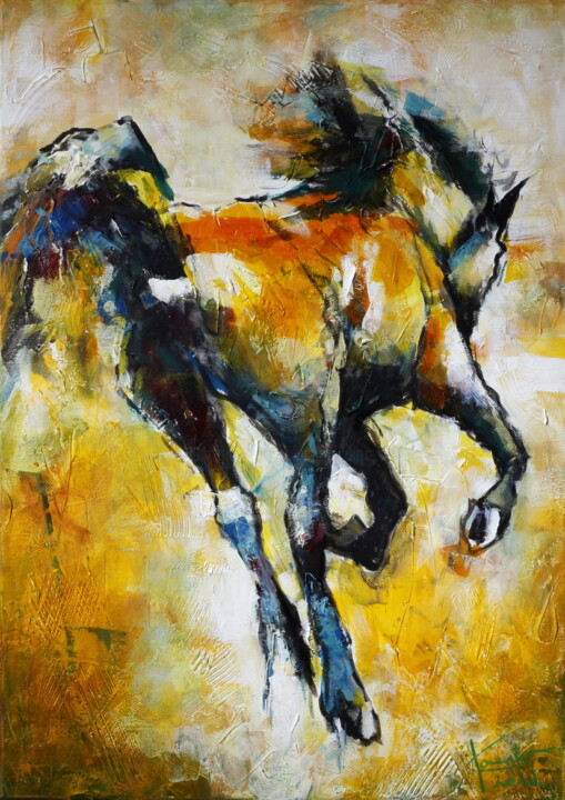 Freedom 绘画, 27.6x19.7 in