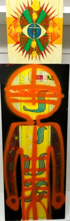 绘画,  51.5x16 in 