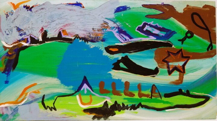 #236 绘画, 13.5x24.5 in