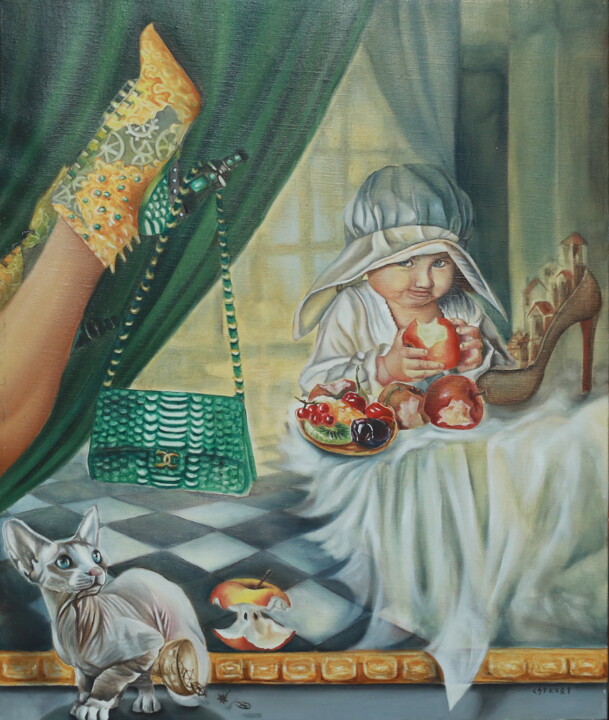 ШАНЕЛЬ 绘画, 23.6x19.7 in