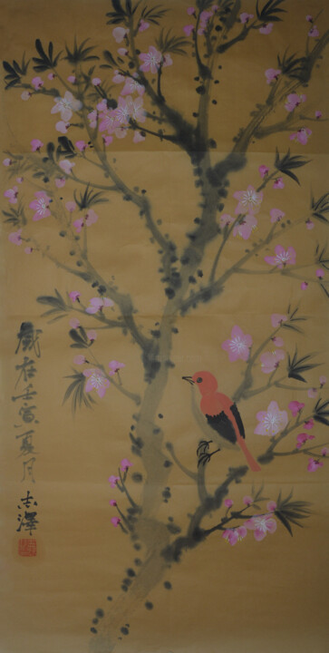 Spring 绘画, 27.2x13.6 in