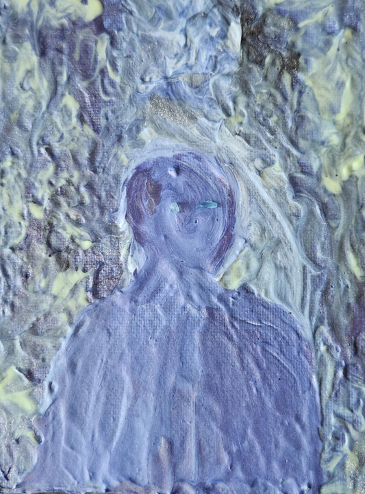 "Âme scintillante" 图画, 5.9x3.9 in
