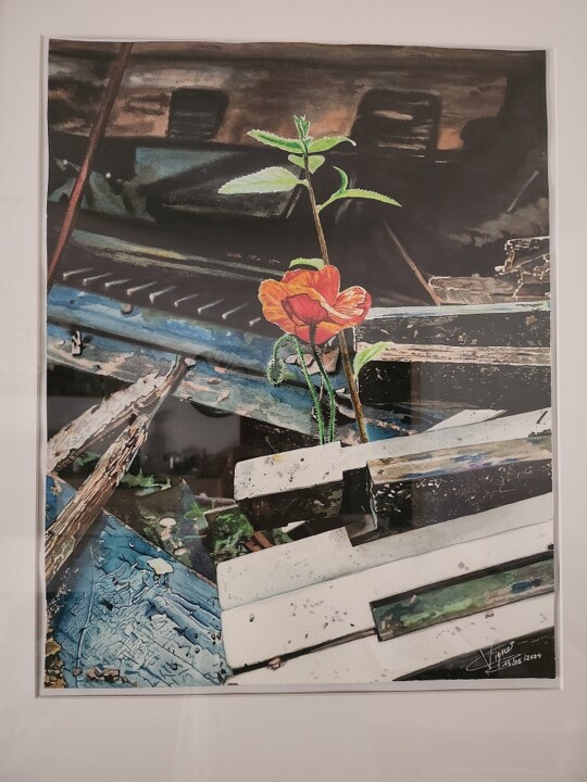 Bloom 绘画, 19.7x15.8 in