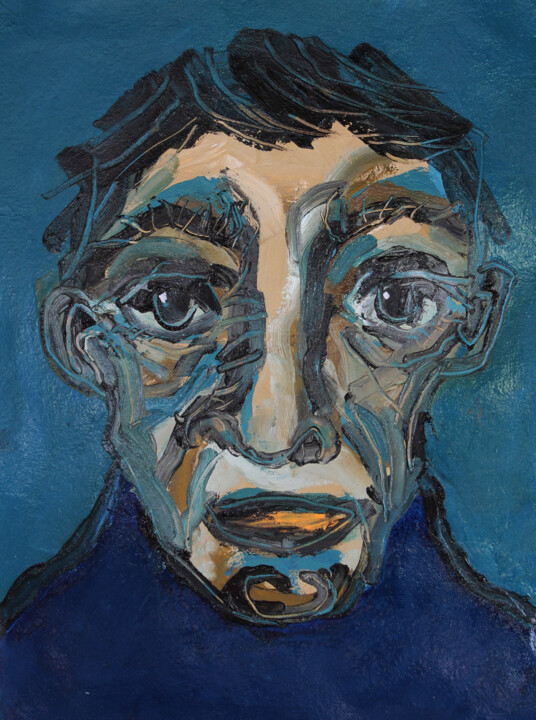 Un Marinero - A sailor 绘画, 29.9x22.1 in