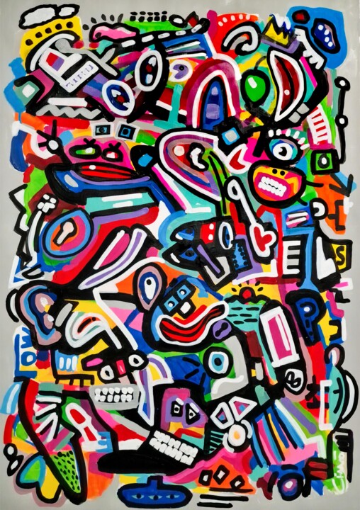 The One 绘画, 33x23 in