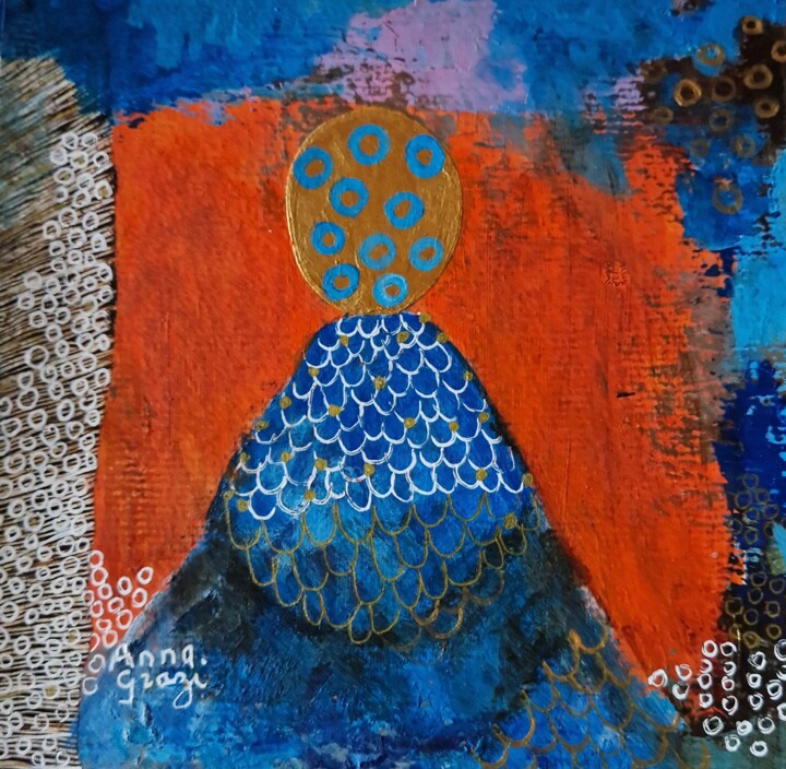绘画,  5.9x5.9 in 
