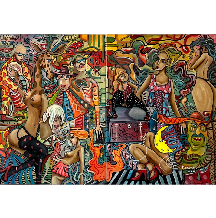 绘画,  27.6x39.4 in 