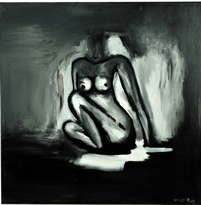 绘画,  35.4x35.4 in 