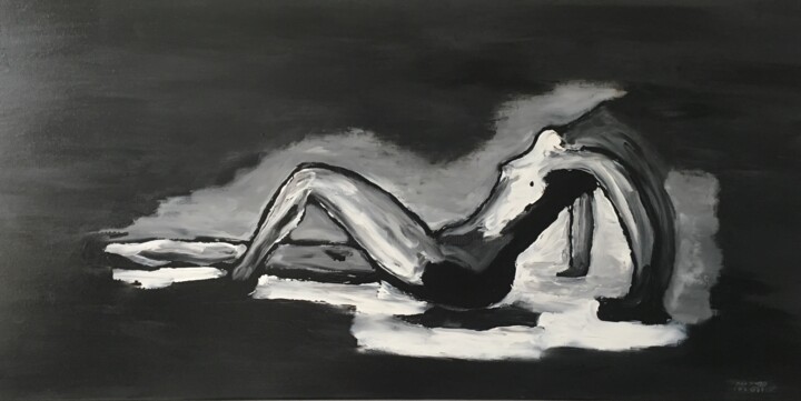 Liberté 绘画, 19.7x39.4 in