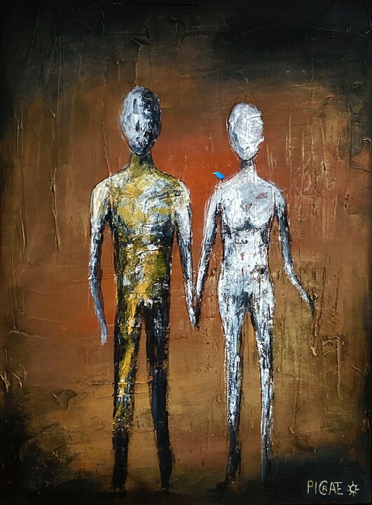 L’Histoire Simple 绘画, 31.9x23.6 in