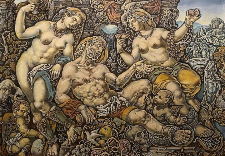 绘画,  24x33.1 in 