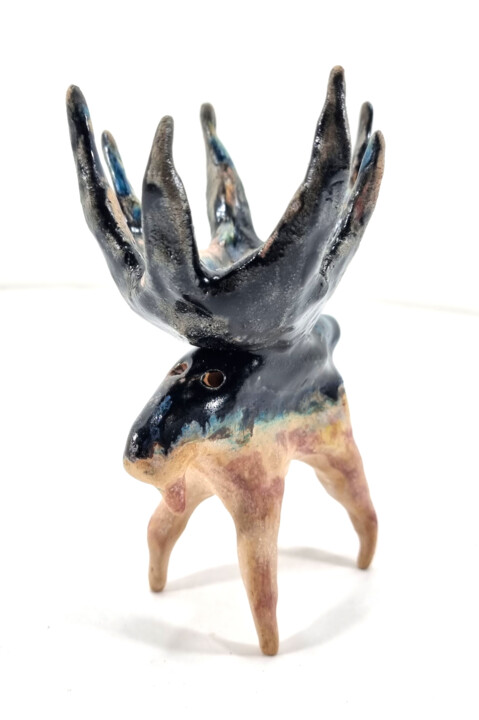 雕塑,  8.7x4.7 in 