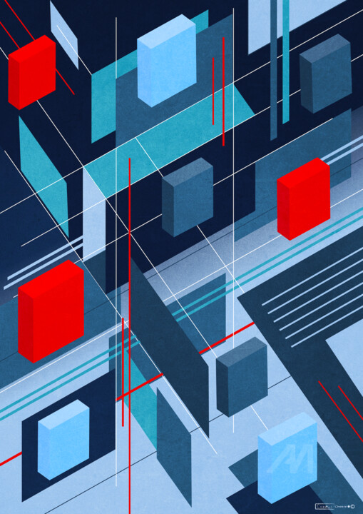 "vertige" başlıklı Dijital Sanat Cheese tarafından, Orijinal sanat, 2D Dijital Çalışma