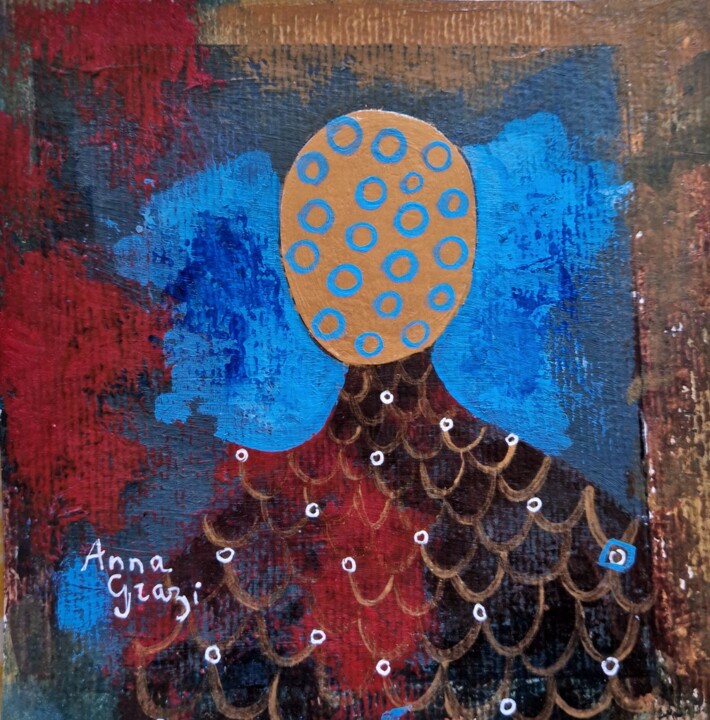 绘画,  5.9x5.9 in 