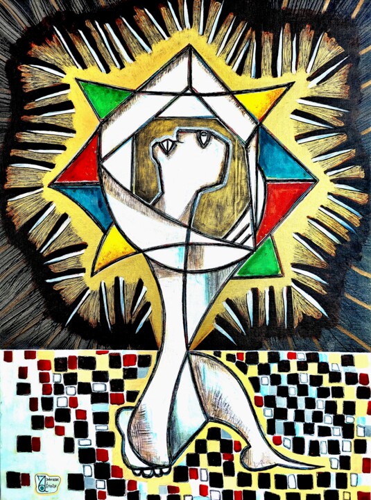 DANSEUR ÉTOILE 绘画, 39.4x28.7 in