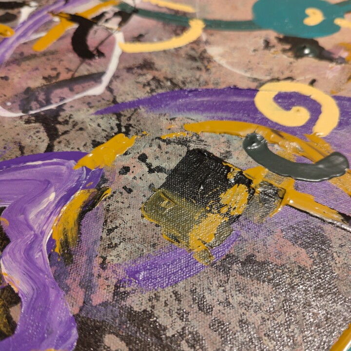 Artwork's surface or texture