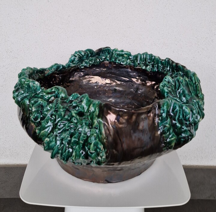 VASO CERAMICA WORK N.22 Скульптура, 9,8x18,5 in