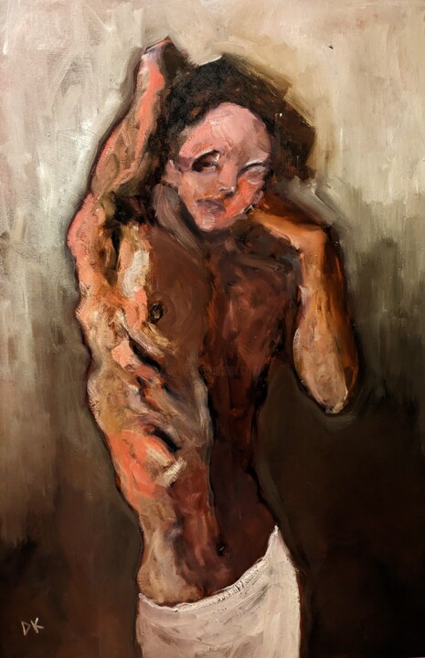 Körper 绘画, 23.6x15.8 in