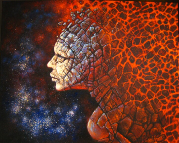 Phoenixx 绘画, 31.5x39.4 in