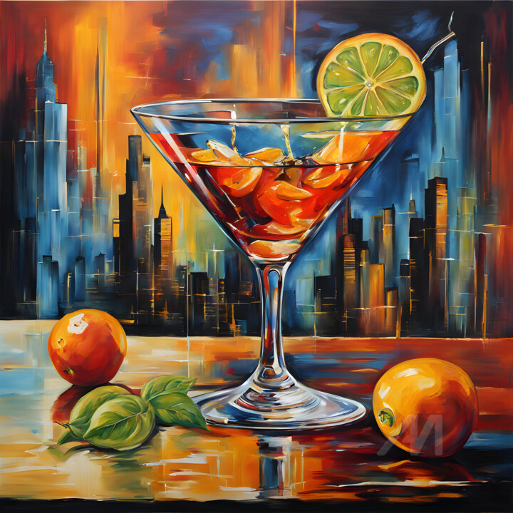 MANHATTAN COCKTAIL 数字艺术