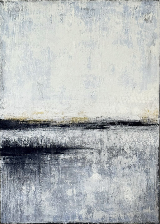 Edge of Silence 绘画, 27.6x19.7 in