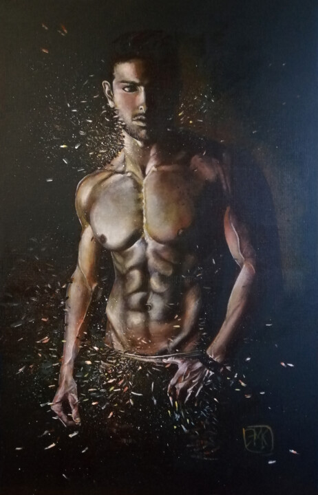 Адам 绘画, 31.5x19.7 in