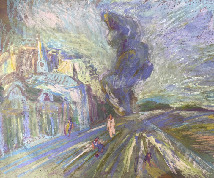 Сlay 图画, 15.4x19.3 in