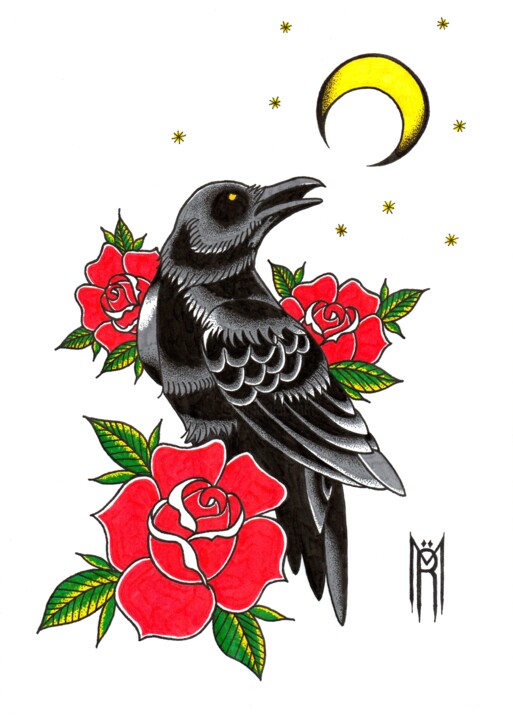 Flowers Of Death 图画, 11.7x8.3 in