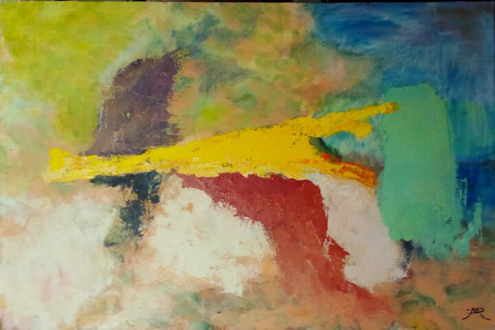 La tour Eiffel Schilderij, 21,3x31,9 in