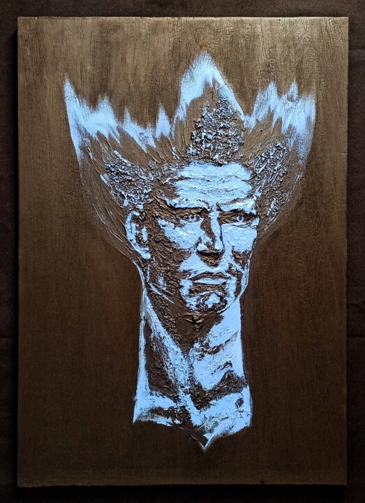 Malerei mit dem Titel "Navalny" von Anton Kamenev, Original-Kunstwerk, Acryl
