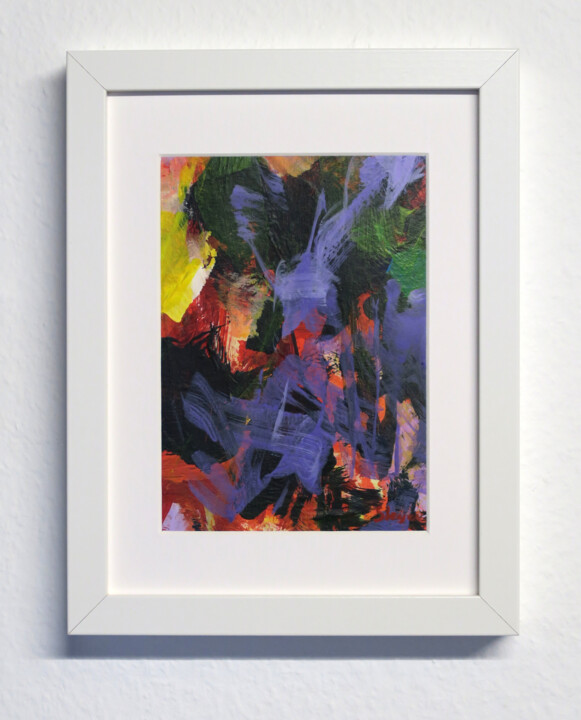 Work presented framed