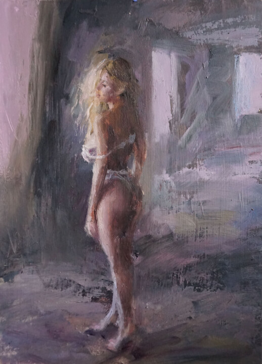 Sandrine 23 绘画, 15.8x11.8 in